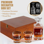 Personalized Groomsmen Whiskey Decanter
