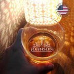 Personalized Whiskey Glass with Bottom Engraving