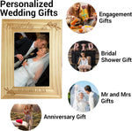 Personalized Wood Wedding Picture Frame