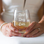 15oz Custom Stemless Wine Glass