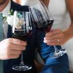 Personalized Wedding Wine Glasses