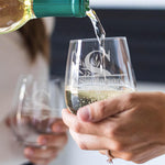 Personalized Wine Glass - Custom Wine Gift with Engraved Name