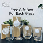 Custom Logo Wine Glasses