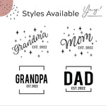New Parent/Grandparent Glass