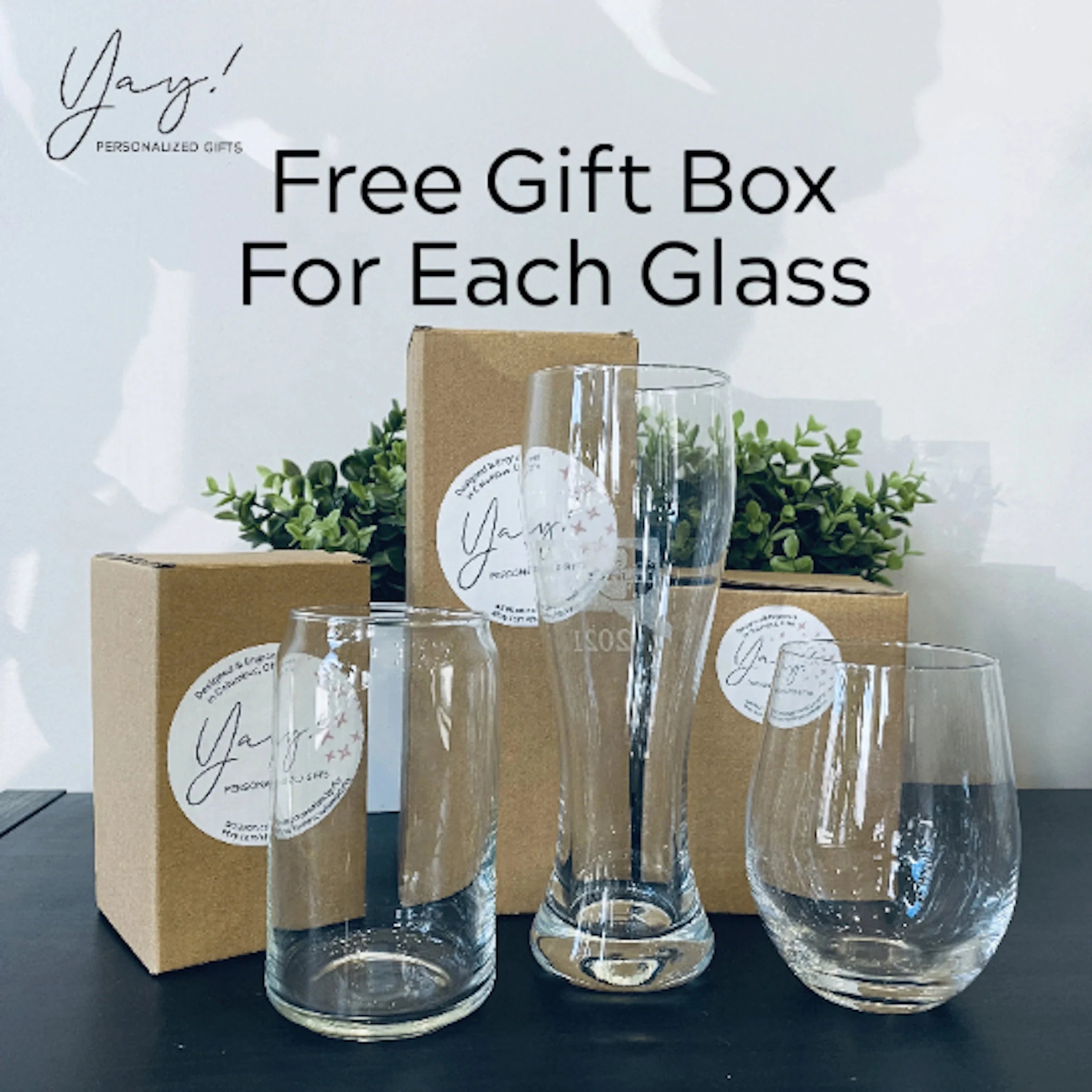 beer can glass personalized