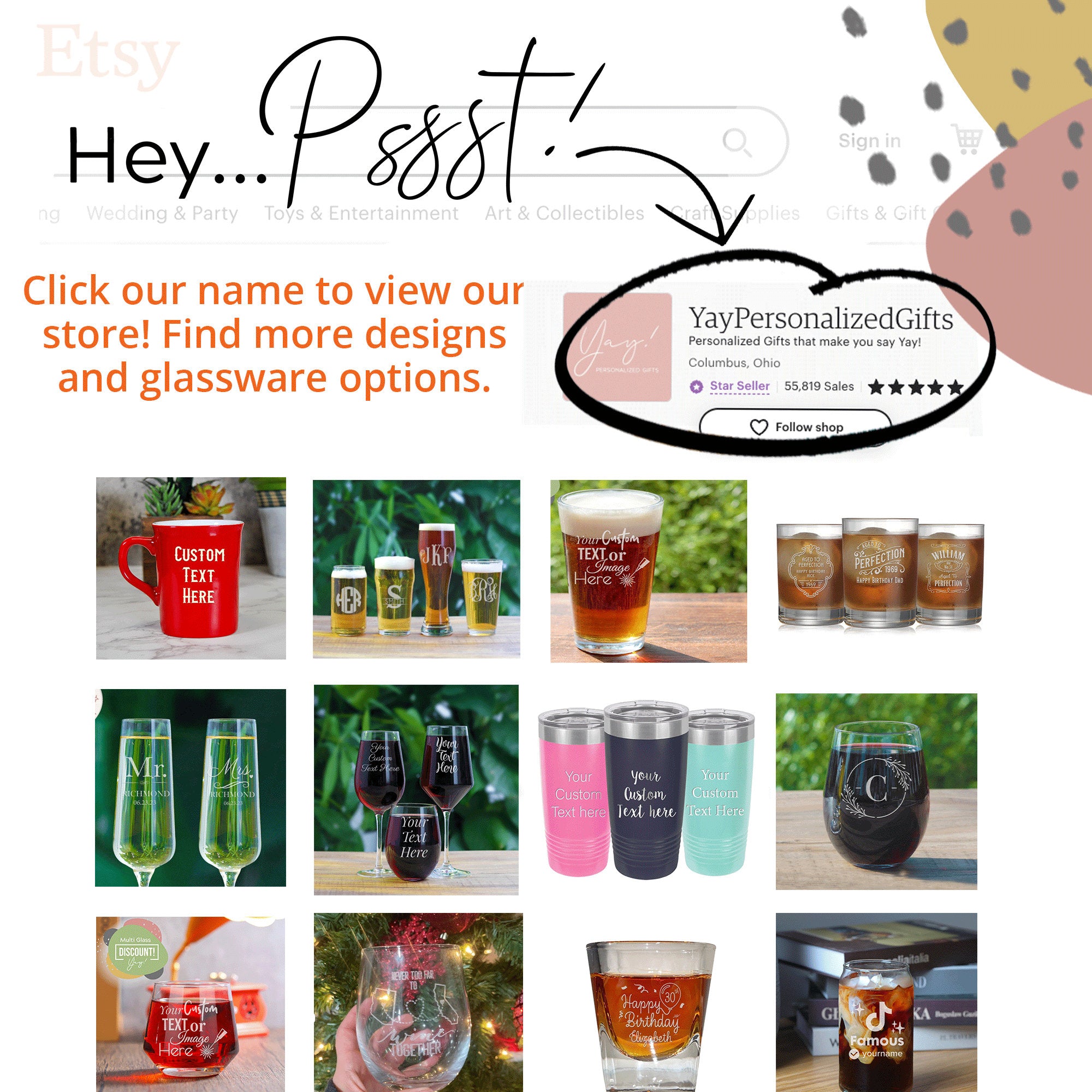 Personalized 12oz Wine Tumbler (One Tumbler)