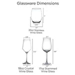 Custom Text Wine Glasses - Personalized Engraved Wine Glass | Perfect for Bridesmaids Proposal, Wedding Party Gifts, Birthday or Funny Gift