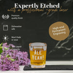 Custom Shot Glass 3oz with Bulk Pricing, Personalized Shot Glass | Great for Birthdays, Bachelor Party or Wedding Favors