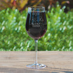 Long Distance Friendship Stemless Wine Glass | Personalized Going Away, Graduation, Remote Working or Moving Gift | Multiple States