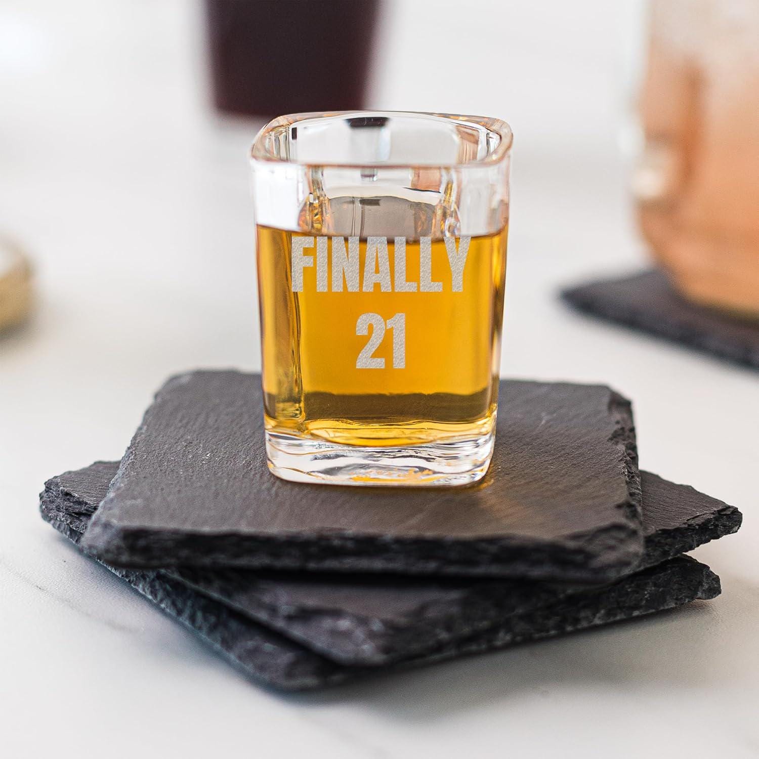 Custom Shot Glass 3oz with Bulk Pricing, Personalized Shot Glass | Great for Birthdays, Bachelor Party or Wedding Favors