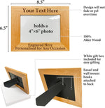 Personalized Picture Frame with Your Custom Text, Wedding Picture Frame with Gift Box