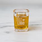 Custom Shot Glass 3oz with Bulk Pricing, Personalized Shot Glass | Great for Birthdays, Bachelor Party or Wedding Favors