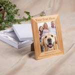 Personalized Picture Frame with Your Custom Text, Wedding Picture Frame with Gift Box