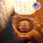 Personalized Whiskey Glass with Bottom Engraving