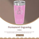 Personalized Tumbler, Engraved Travel Mug, Monogrammed Gifts for Women, Men, Christmas, Birthdays,