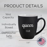 Personalized Mr & Mrs Coffee Mug, His and Hers Couple Mugs, Wedding, Anniversary, and Engagement Gift