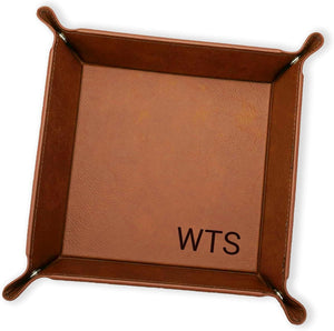 Personalized Valet Tray, Custom Catch All Tray for Keys, Nightstand, or Desk