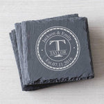 Personalized Coaster for Wedding Gift or Housewarming Gift, Perfect Newlyweds Gift, Engagement, and Anniversary