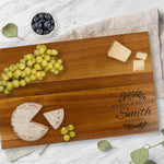 Personalized Charcuterie Board Cutting Board Hostess Gift for Couple Home Gift Wedding Gift Housewarming Gift Unique Newlywed Gift