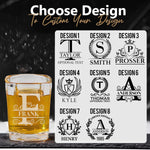 Personalized Shot Glass, Custom 3oz Shot Glasses, Gift for Men, Birthday, Wedding, and Party